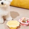 HEEPDD Large Foldable Dog Bowls, 2-Pack Portable Pet Water Bowls for Hiking, Pink view 4