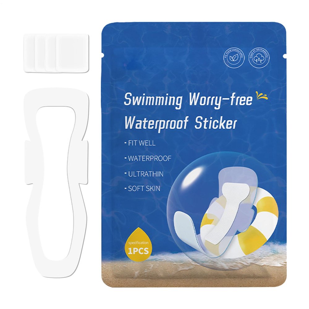 Menstrual Swim Pads, PU, Portable Waterproof Adhesive