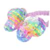 BESTonZON 14-Piece Glitter Hair Ties with Sequin Bows for Toddlers and Girls view 3