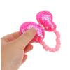 BESTonZON 14-Piece Glitter Hair Ties with Sequin Bows for Toddlers and Girls view 4