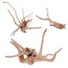 INOOMP 3-Piece Natural Irregular Driftwood Aquarium Decorations for Freshwater Fish view 1