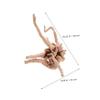 INOOMP 3-Piece Natural Irregular Driftwood Aquarium Decorations for Freshwater Fish view 2