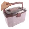 LABRIMP Portable Medicine Box with Handle, Multiple Compartments and Dividers view 4