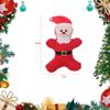 EIMZU Christmas Squeaky Plush Dog Toy view 2