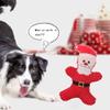 EIMZU Christmas Squeaky Plush Dog Toy view 4
