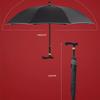 Walking Cane Umbrella, Non-Slip Windproof Cane for Men and Women view 3