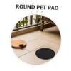 DIKACA 2-Pack Waterproof Non-Slip Feeding Mats with Paw Print Pattern for Cats and Small Dogs view 3