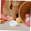 Cabilock 60 Lightweight White Foam Eggs for DIY Crafts view 4