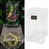 Transparent Acrylic Reptile Breeding Box with Thermometer view 2
