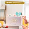 HONITANO 10-Piece Acrylic Birthday Cake Decorations for Cakes and Cupcakes view 3