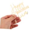 HONITANO 10-Piece Acrylic Birthday Cake Decorations for Cakes and Cupcakes view 4