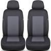 Protective Seat Covers for Jaguar D-Max, 2018 and Newer, Black/Gray TF4 view 1