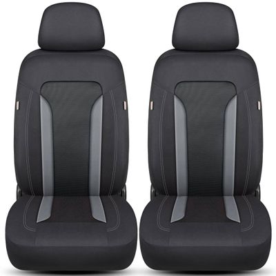 Seat Covers for BMW X5, Model Years 2013–2018, Black/Gray TF2