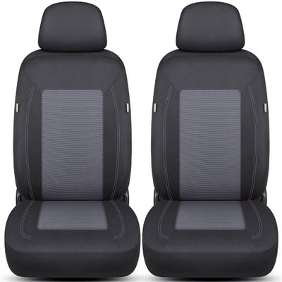 Seat Covers for Toyota Yaris, 2005–2011, Black/Gray TF4