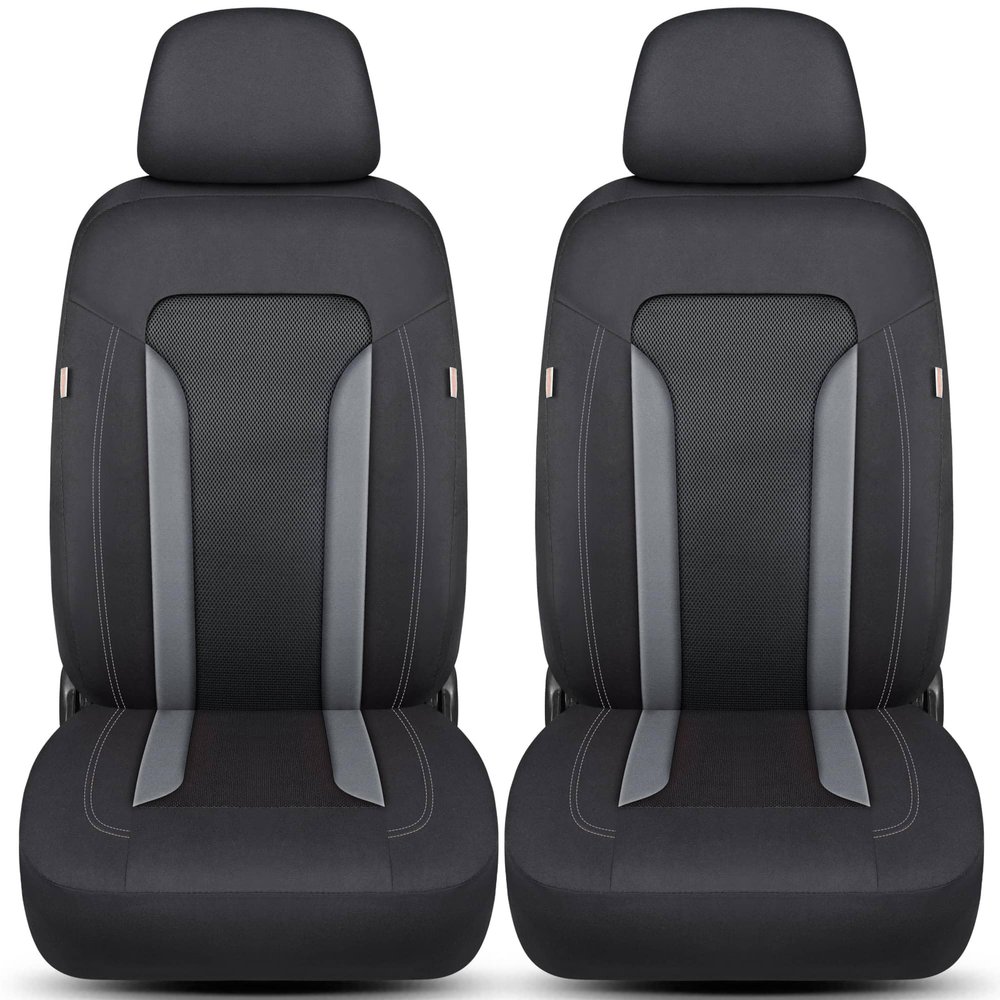 Seat Covers for Toyota Avensis 1998–2002, Black/Gray TF2