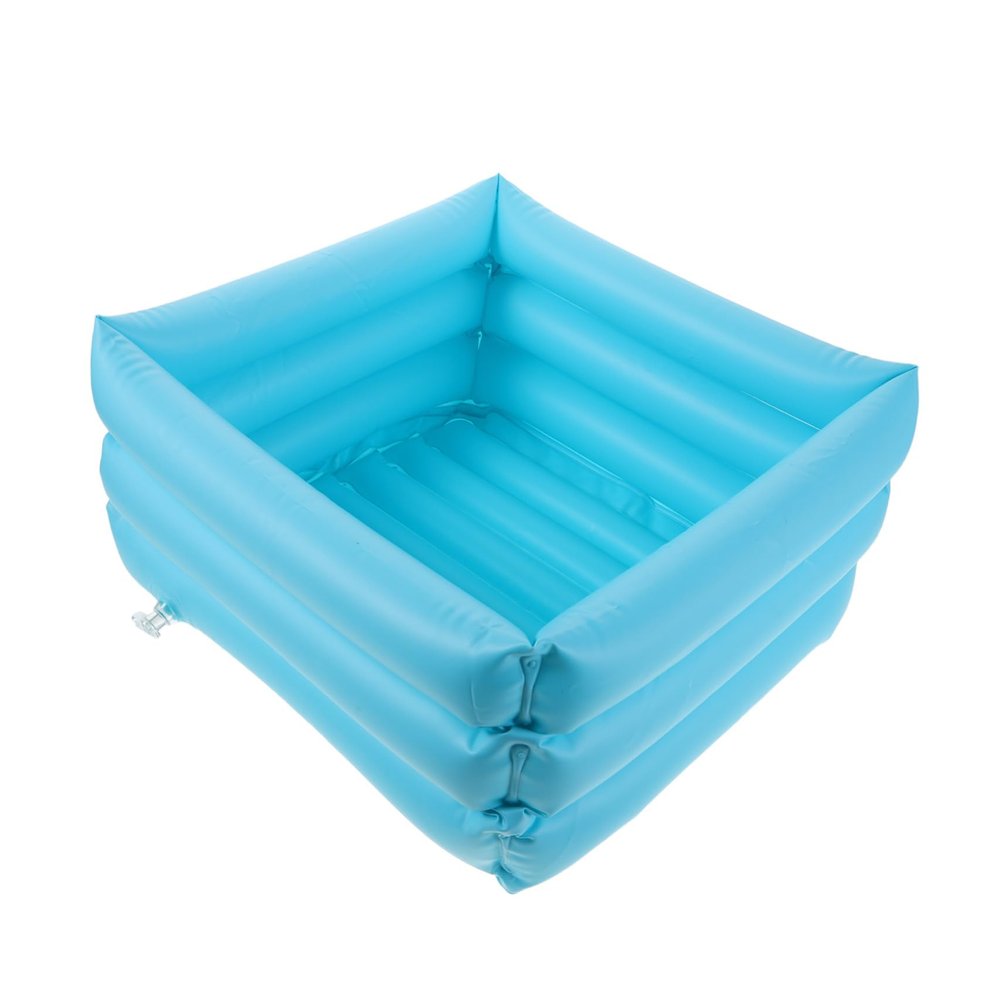 Inflatable PVC Foot Bath for Home and Travel, Foldable
