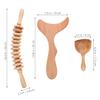 Wooden Body Massage Tool Set, Portable for Home view 2
