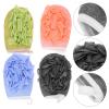Pack of Double-Sided Shower Gloves Made of Viscose Fiber and Pe view 3