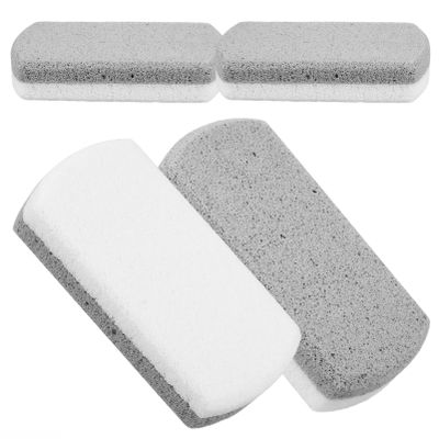 4-Piece PU Foot File Set for Callus Removal, Orange