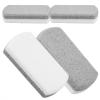 4-Piece PU Foot File Set for Callus Removal, Orange view 1