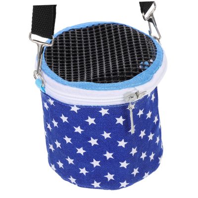 VICASKY Breathable, Portable, Easy-to-Clean Blue Fabric Small Pet Travel Bag