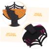 Kisangel 4 Pairs Halloween Hair Clips for Women, Spiderweb and Bat Hair Barrettes, Reusable Party Hair Accessories for Halloween Costumes and Festive Occasions view 3