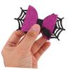 Kisangel 4 Pairs Halloween Hair Clips for Women, Spiderweb and Bat Hair Barrettes, Reusable Party Hair Accessories for Halloween Costumes and Festive Occasions view 4