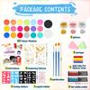 Cadimus Kids Face Painting Set, 20 Water-Based Colors view 2