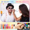 Cadimus Kids Face Painting Set, 20 Water-Based Colors view 4