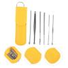 TOGEVAL Multi-Piece Earwax Removal Set with Spiral-Head Ear Cleaner, Portable Cleaning Tool for Dry and Oily Earwax with Storage Box view 4
