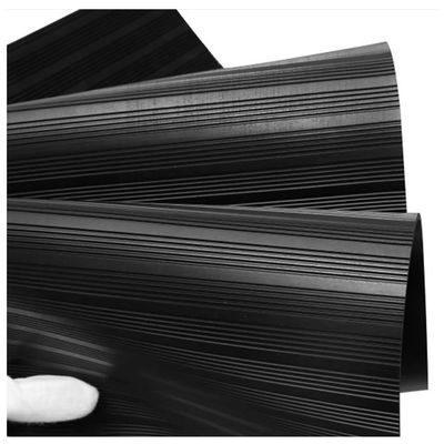 High-Voltage Insulating Rubber Mat, Non-Slip, Black, 1.2 x 5 m