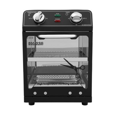 8-Liter 600W High-Pressure Dry-Heat Sterilizer with Temperature Display and Timer for Salons, Spas, and Nail Studios