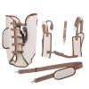 Fafeims Adjustable Oxford Pet Lift Sling with Two Shoulder Straps for Small Dogs and Cats (M) view 1
