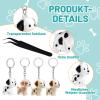 WangVipfei Dog Hair Keychain view 3