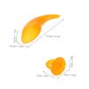 DEARMAMY 2-Piece Facial and Neck Massage Tool Set, Horn-Shaped Gua Sha, Portable and Skin-Friendly view 2