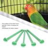 50-Piece Plastic Bird Perch Set, Universal Cage Perches for Parrots and Budgies view 2