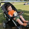 Stroller Snack Tray with Cup Holder view 2