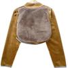REHOOF Women's Shoulder Warmer, Long Sleeves, Rabbit-Fleece Lining, Unisex, XL (60–70 kg) view 3
