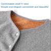 REHOOF Women's Shoulder Warmer, Long Sleeves, Rabbit-Fleece Lining, Unisex, XL (60–70 kg) view 4