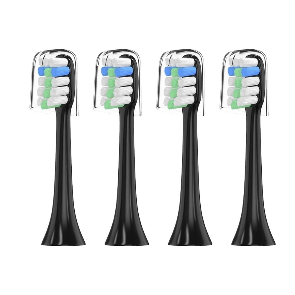 Replacement Toothbrush Head Compatible with Xiaomi SOOCAS/SOOCARE X3, Gold