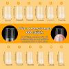 600-Piece Square Full-Cover Nail Tips Set view 2