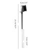 Versatile Green Hair and Eyebrow Brush with Steel Pins and Plastic Handle view 3