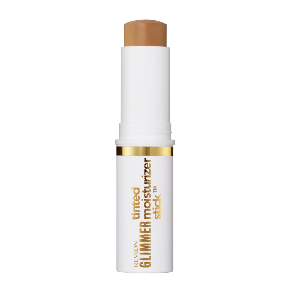 Revlon Glimmer Tinted Moisturizer Stick, 160 Medium Deep, 8.9 g