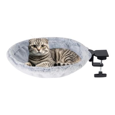 Ergonomic Cozy Washable 180° Rotating Cat Desk Bed