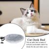 Ergonomic Cozy Washable 180° Rotating Cat Desk Bed view 3