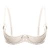 Women’s Open-Bust Underwire Lace Push-Up Bra view 4