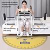Hydraulic Patient Lift Transfer Chair with 180° Split Seat (Black, A) view 2