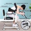 Hydraulic Patient Lift Transfer Chair with 180° Split Seat (Black, A) view 3