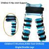 Dyqyym Pediatric Hip Abduction Orthosis, Adjustable Leg Stabilizer, Left L/Right S view 3