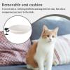 Comfortable Washable Cat Desk Bed, 180° Rotatable, Non-Slip view 2
